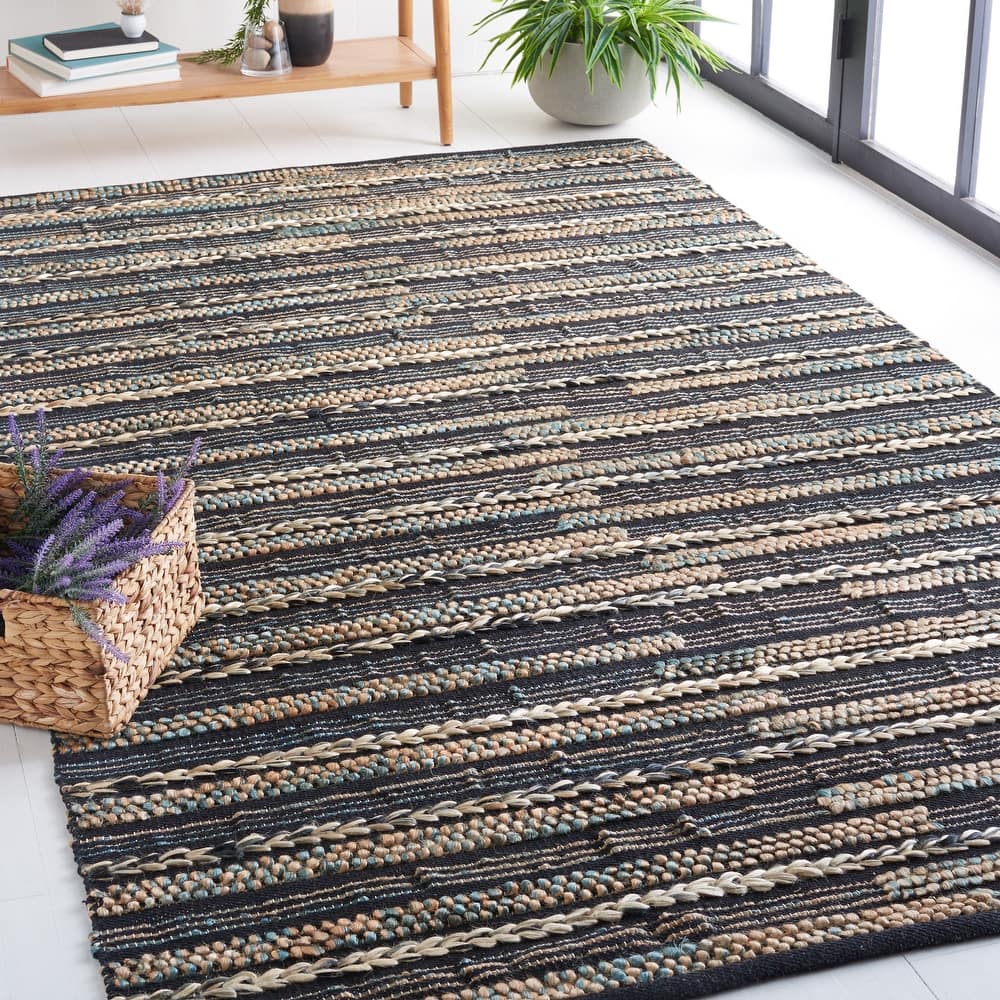 SAFAVIEH Flatweave Natural Tziona Ellen Jute Rug