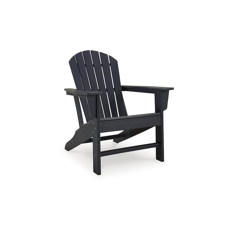 Signature Design by Ashley Sundown Treasure Black Adirondack Chair - 31.25" W x 33.38" D x 38" H
