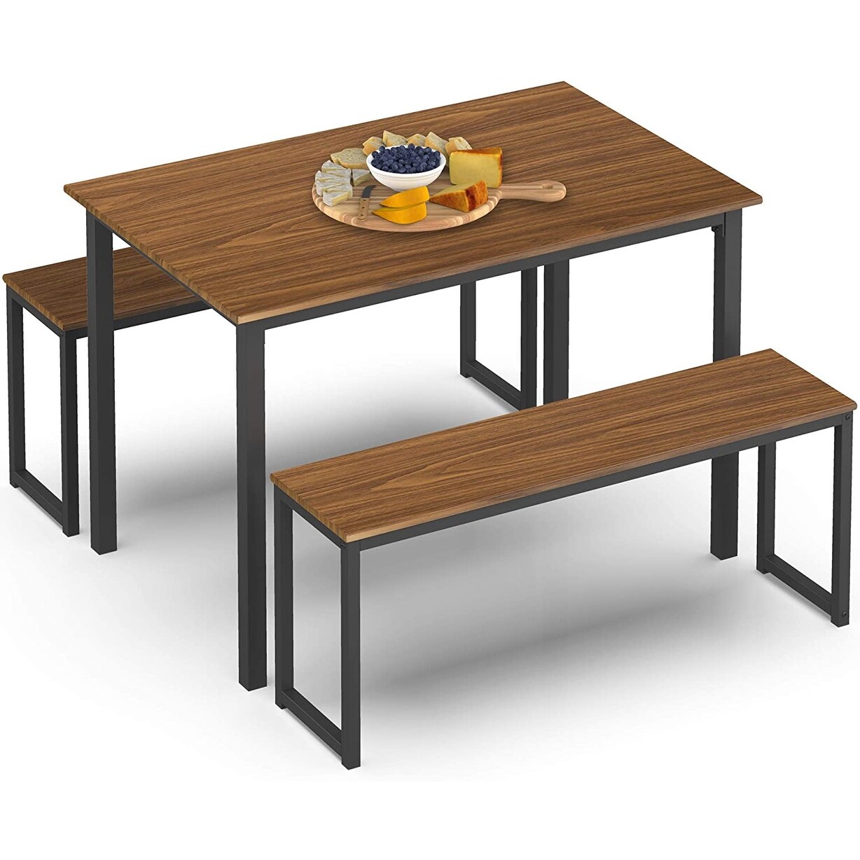 Homury 3 piece dining table set clearance