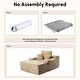 preview thumbnail 19 of 54, HOOOWOOO Modern Upgraded Fabric Sofa Chaise Lounge