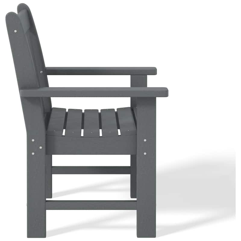 Polytrends Laguna Outdoor Dining Poly Garden Arm Chair (Set of 4)