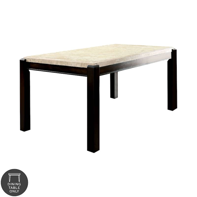Furniture of America Koby Contemporary Walnut 64-inch Wood Dining Table