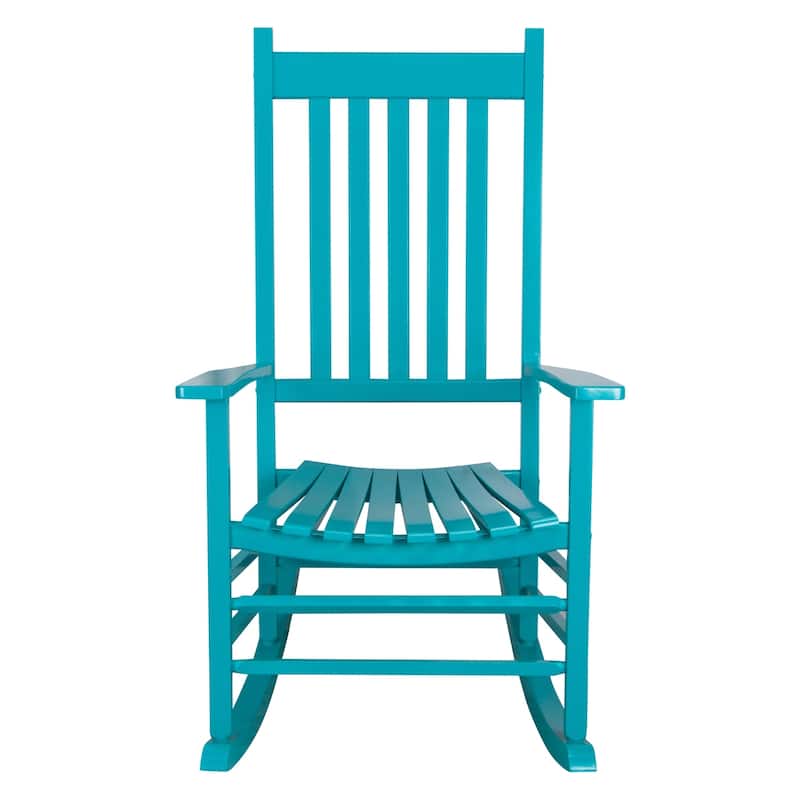 Porch & Den Steeplechase Genuine Hardwood Rocking Chair