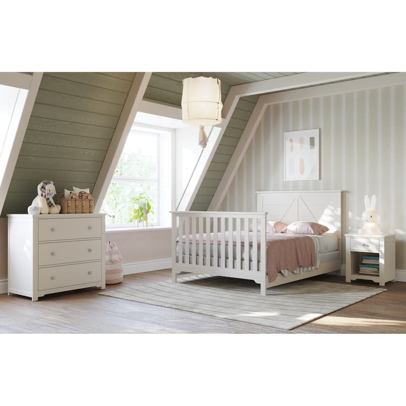 Forever Eclectic Woodland 4-in-1 Convertible Baby Crib