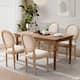 Option BeigeSolidBack Set of 4