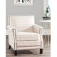 preview thumbnail 1 of 9, Safavieh Easton Tan Club Chair - 28.3" x 33.1" x 31.7" 28.3" x 33.1" x 31.7" - Tan