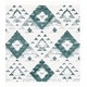 preview thumbnail 39 of 122, SAFAVIEH Moroccan Tassel Shag Kobi 2-inch Thick Rug 8' Square - Green/Ivory - Square