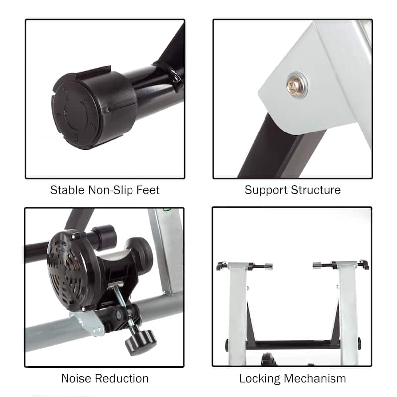 Bike Trainer - Convert Mountain, Road, or Beach Bicycles into a Stationary Exercise Bike for Indoor Riding by Rad Cycle