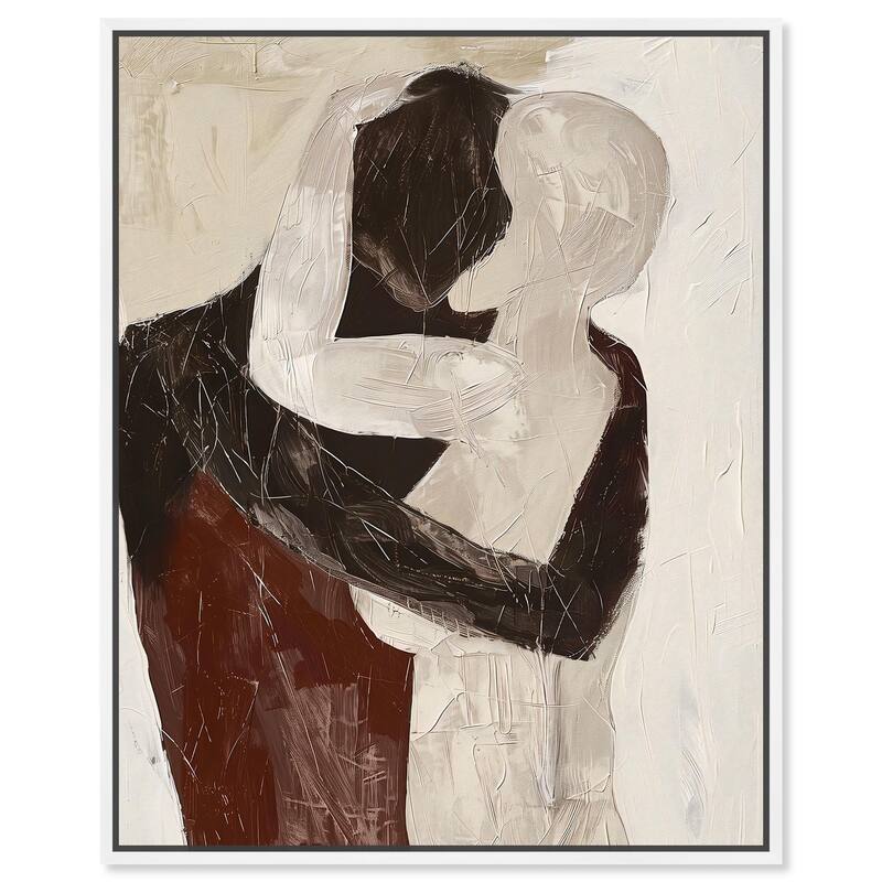 Inextricable I Canvas by Art Remedy - White - 16" x 20"