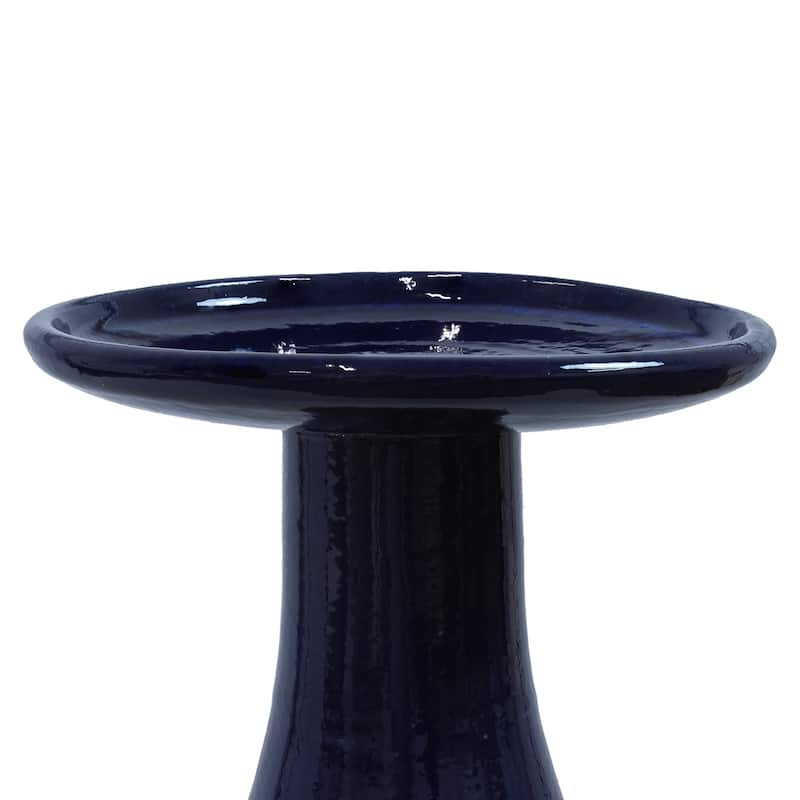 Sunnydaze Duo-Tone Ceramic Bird Bath