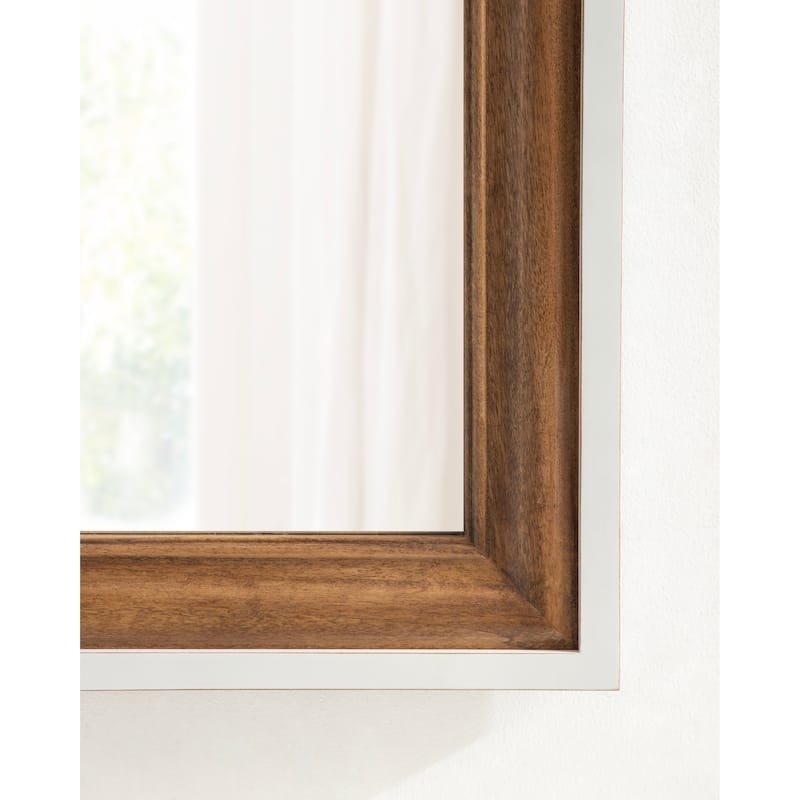 Kate and Laurel Ellison Rectangle Wall Mirror - 24x36