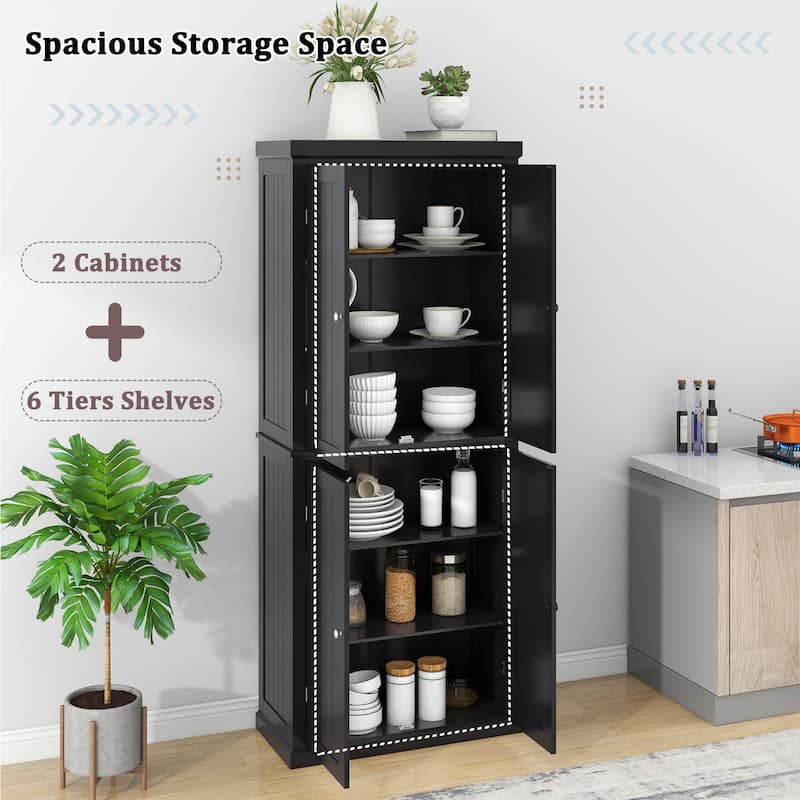 Wood Kitchen Panty Organizer Storage Cabinet Wood Shed