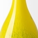 preview thumbnail 18 of 19, Jasse Large Yellow/Gray Ombre Glass Vase