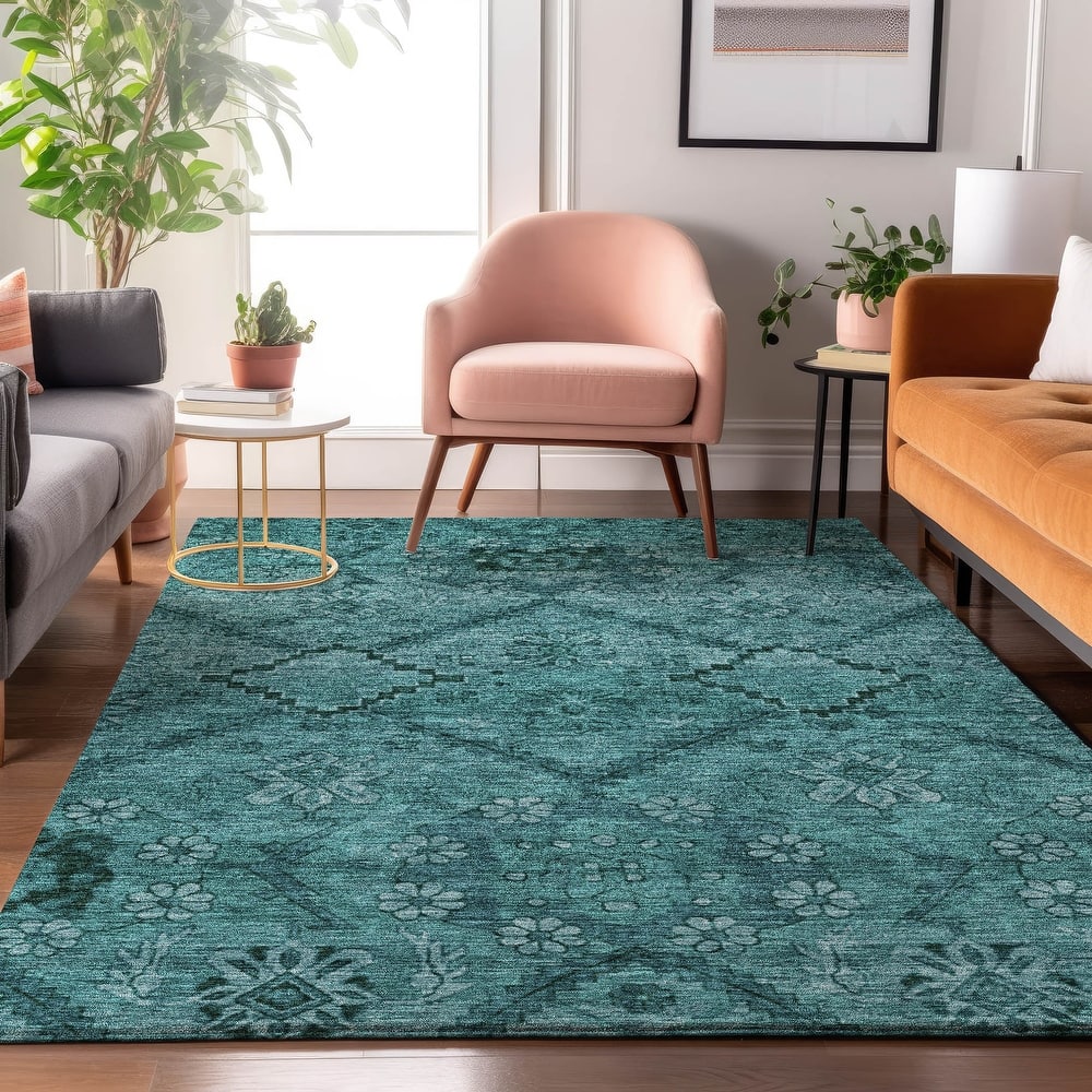 Premium Washable Super Soft Boho Moroccan Mayfield Rug