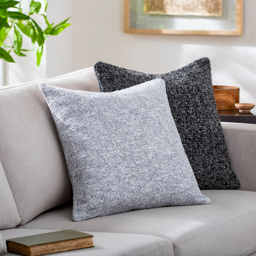 Keely Modern & Contemporary Solid Color Accent Pillow