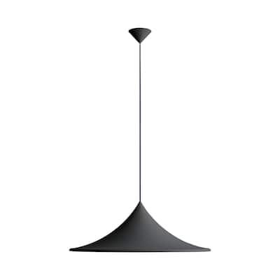 Vistara 1-Light Pendant in Sand Black