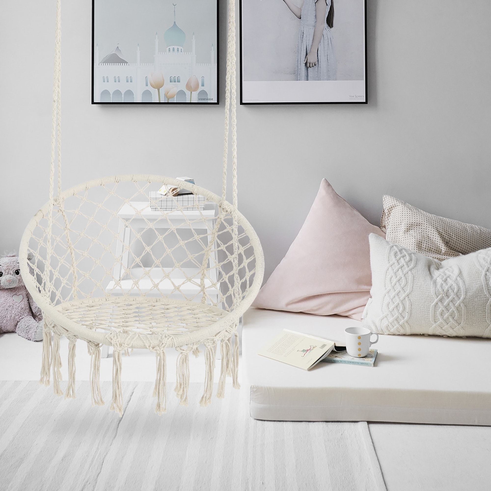 White Outdoor Hanging Chairs Bed Bath Beyond