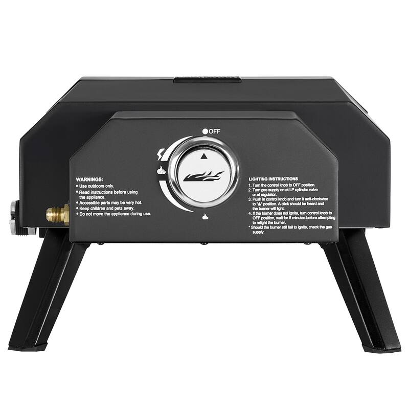 Royal Gourmet GP1301 Portable Gas Pizza Oven with 13-Inch Pizza Stone