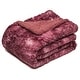 preview thumbnail 32 of 111, Chanasya Faux Fur Wolf Throw Blanket With Reversible Sherpa