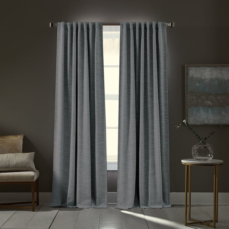 DKNY Bennett Blackout Window Curtain Panel Pair