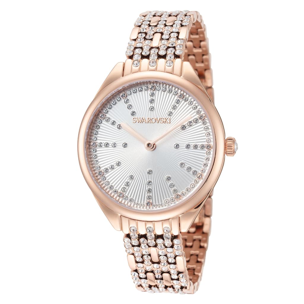 Swarovski Women's Attract 35mm Quartz Watch 5610487 - Gold-Tone - One Size