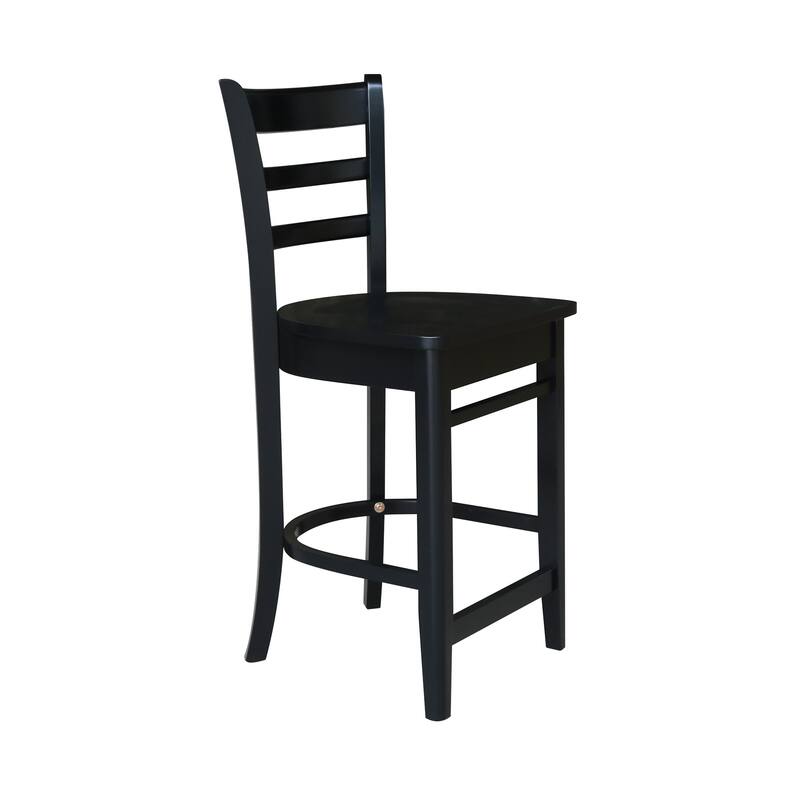 International Concepts Solid Wood Emily Dining Stool
