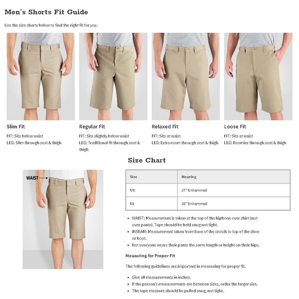 mens shorts size 36 waist