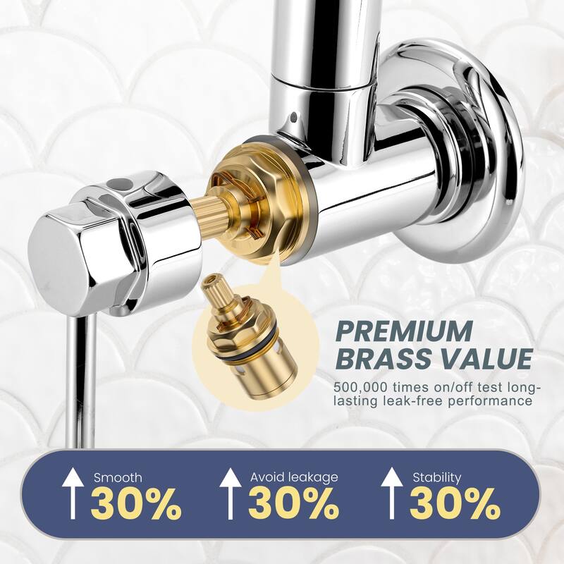 WOWOW Modern Foldable Filling Faucet with Dual-Joint Swivel Arm