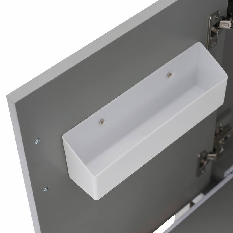 30" Bathroom Vanity with Sink Combo, Storage Cabinet with 3 Soft-Close Drawers and Removable Tray