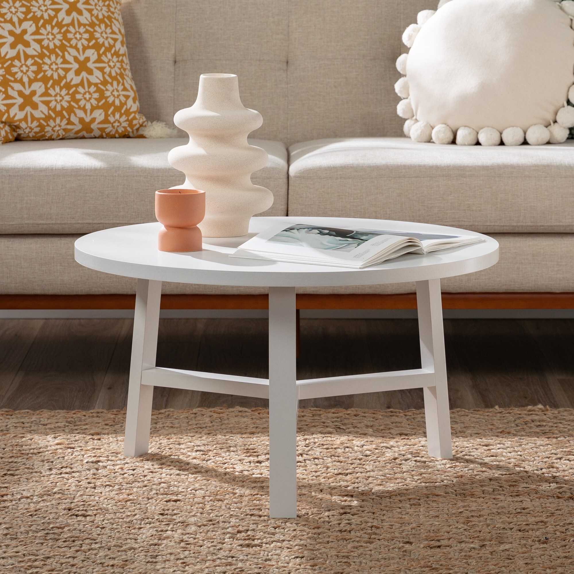 Middlebrook 30 inch Round Coffee Table On Sale Bed Bath