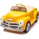 preview thumbnail 1 of 19, Licensed Chevrolet Ride On Car for Kids Yellow