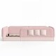 preview thumbnail 53 of 124, Twin/Full/Queen Teddy Fleece Floor Bed with Upholstered Safety Rails and Pocket