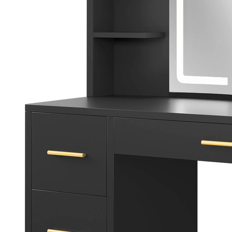 Moasis Makeup Vanity with LED Mirror