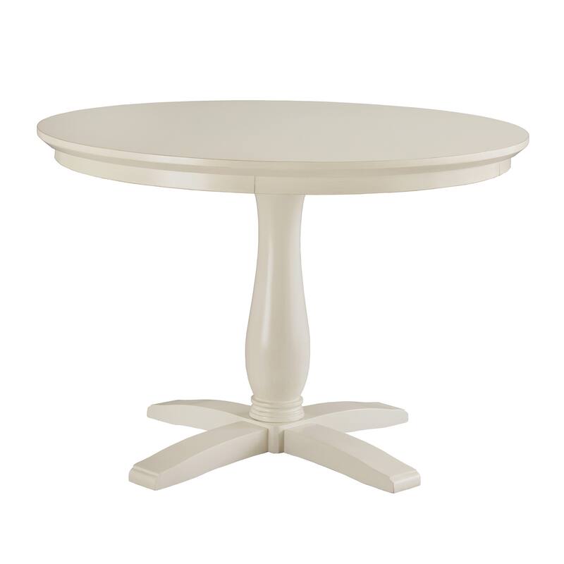 Trani 44" Round Pedestal Dining Table by iNSPIRE Q Classic