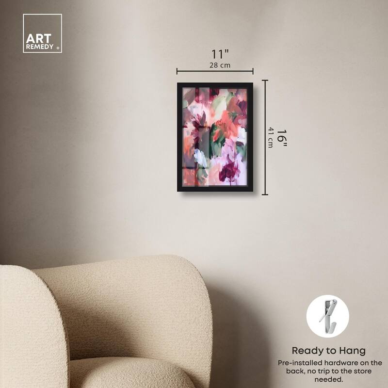 Adelas Garden II Shadowbox by Art Remedy