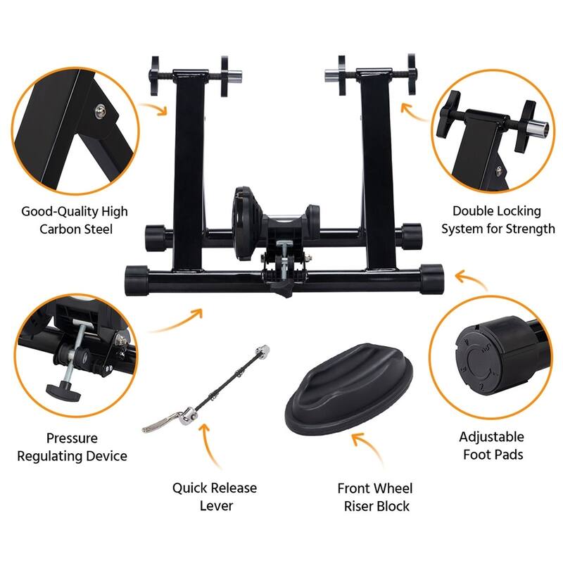 Yaheetech Magnetic Bike Trainer Stand Bicycle Indoor Exercise Bike