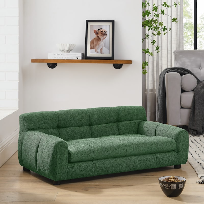 Modern Pet Sofa with Backrest and Armrests Up to 70lbs