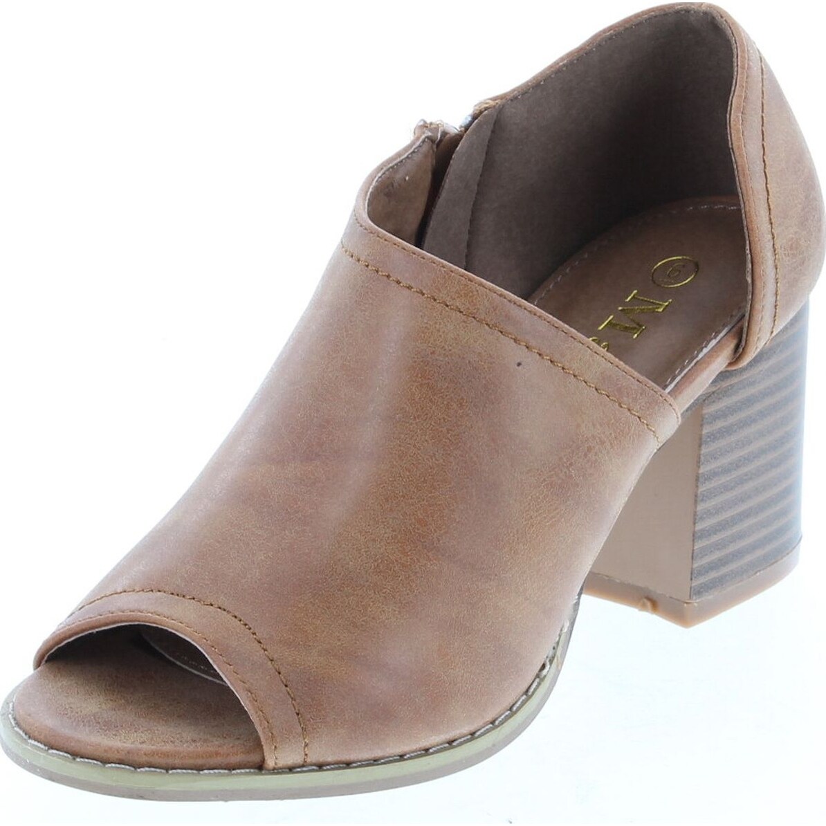 tan chunky heel sandals