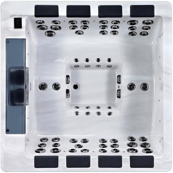 Luxuria Spas Allure 8-Person 65-jet Acrylic Hot Tub with Speakers