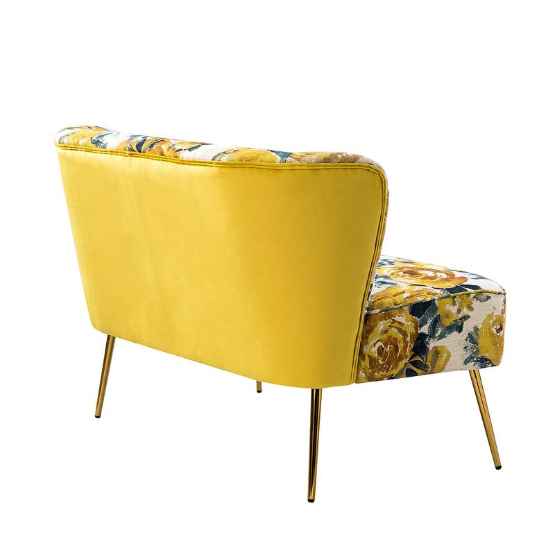 3 Piece Living Room Set with Channel Tufted Back by HULALA HOME