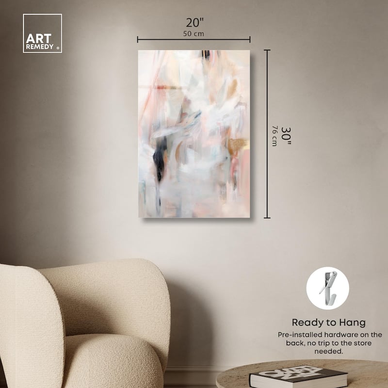 Drifting Colors II Acrylic by Art Remedy, Ready to Hang