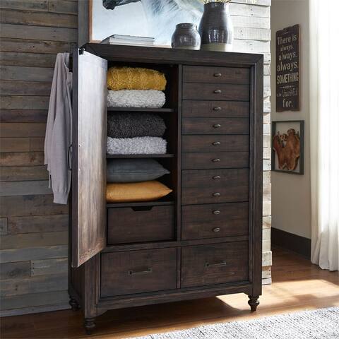 Catawba Hills Peppercorn Door Chest