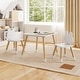 preview thumbnail 5 of 7, Gymax Kids Table & Chairs Set Children Multi-Activity Desk &