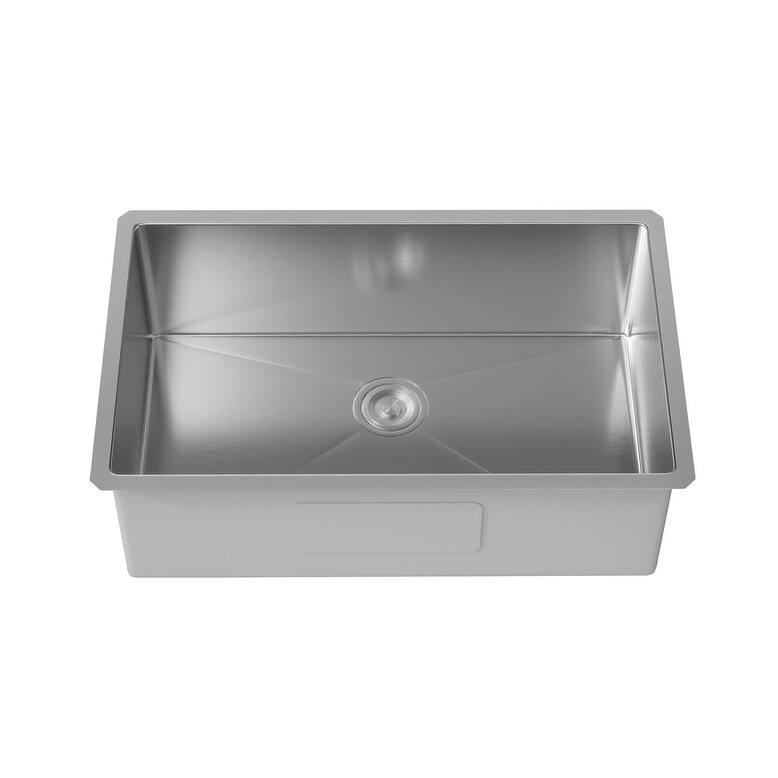 Indigo Home Stainless Steel undermount kitchen sink L23" x W18" - 32 x 19