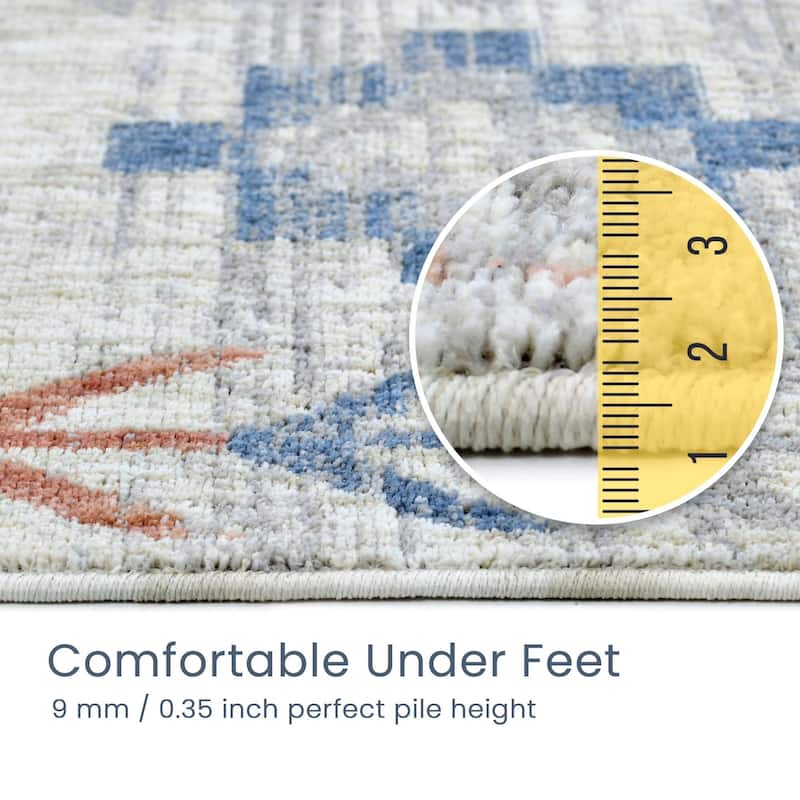 Homeward Collection Area Rug Oriental Rug for Living Room