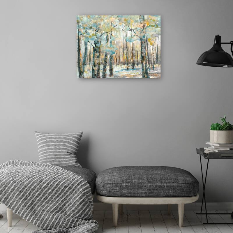 Kaleidoscope Trees IV By Studio Arts Canvas Art Print