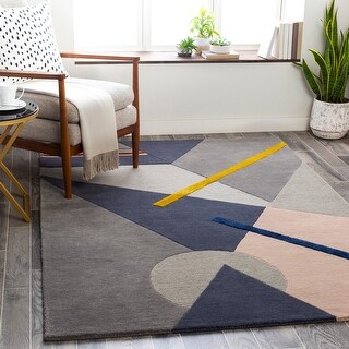 Artistic Weavers Take Five Modern Wool/Viscose Handmade Area Rug
