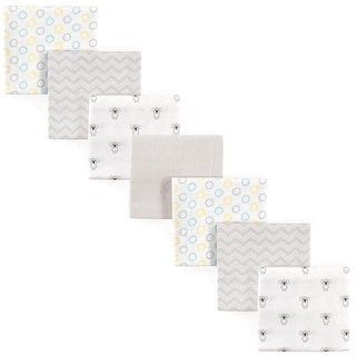 Luvable Friends Baby Cotton Flannel Receiving Blankets, Koala 7-Pack, One Size - Koala 7-Pack - One Size