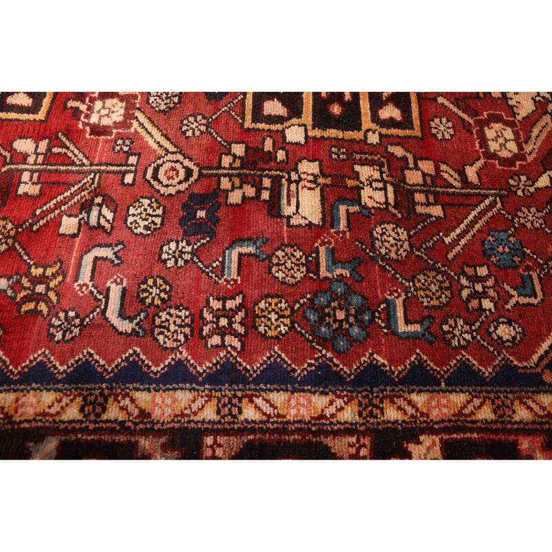 ECARPETGALLERY Hand-knotted Konya Anatolian Red Wool Rug - 4'2 x 8'0