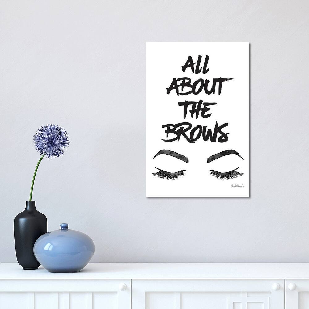 iCanvas "All About The Brows" by Amanda Greenwood Canvas Print